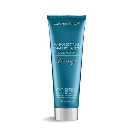 Colorescience Sunforgettable Sunforgettable Total Protection Водостойкий солнцезащитный лосьон для тела SPF50 с бронзовым пигментом 120 мл: цены и характеристики