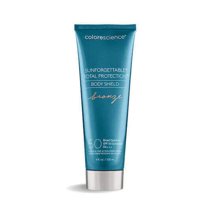 Colorescience Sunforgettable Sunforgettable Total Protection Водостойкий солнцезащитный лосьон для тела SPF50 с бронзовым пигментом 120 мл: цены и характеристики