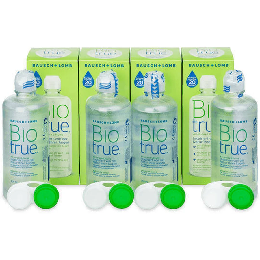 Раствор Biotrue 4x 300 мл: цены и характеристики