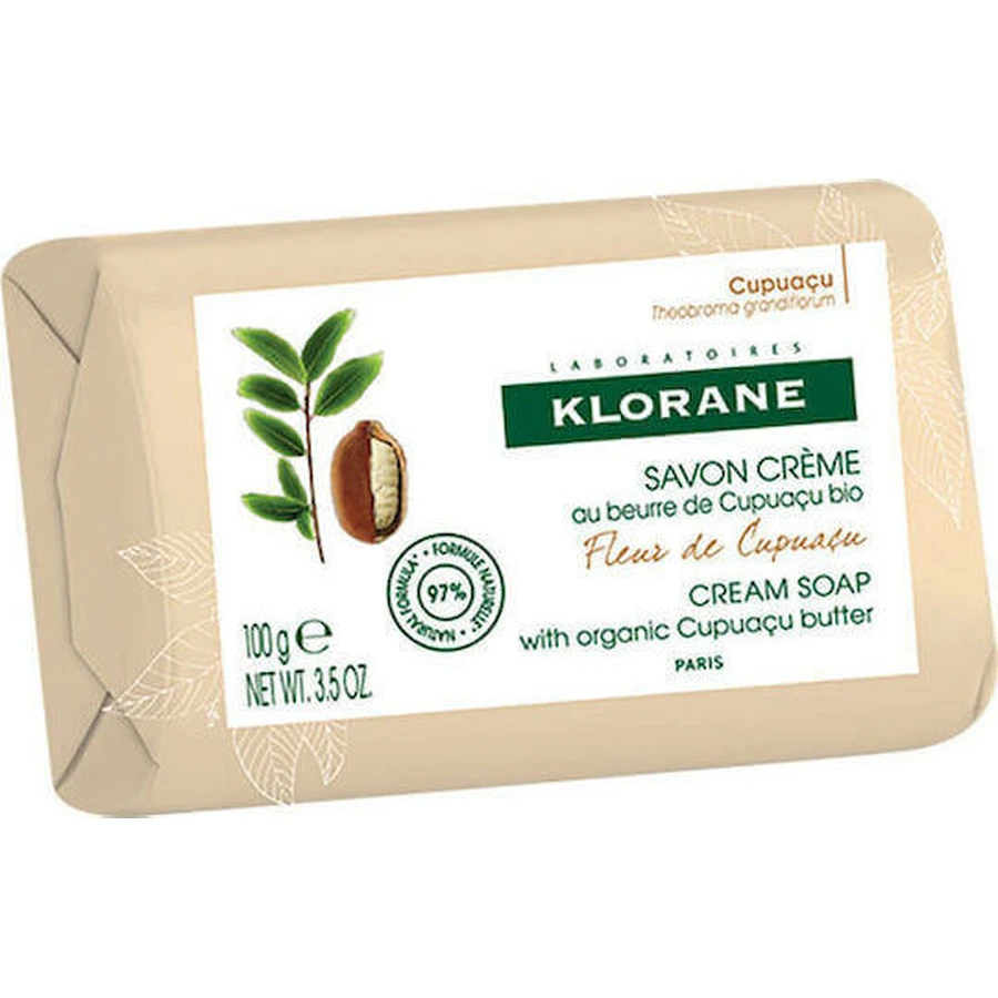 Klorane Fleur De Cupuacu Cream Soap Body Soap Bar 100gr: цены и характеристики