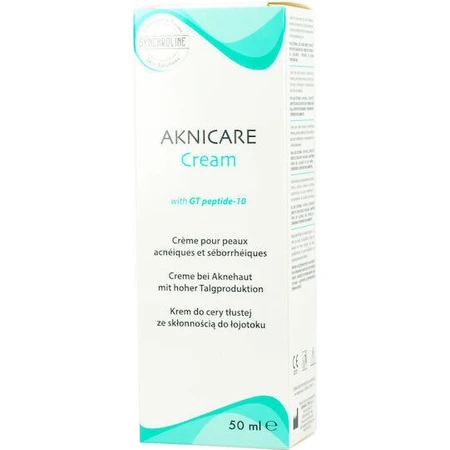 Synchroline Aknicare Легкий зволожуючий крем для чоловічого обличчя проти прищів та акне 50мл: ціни та характеристики