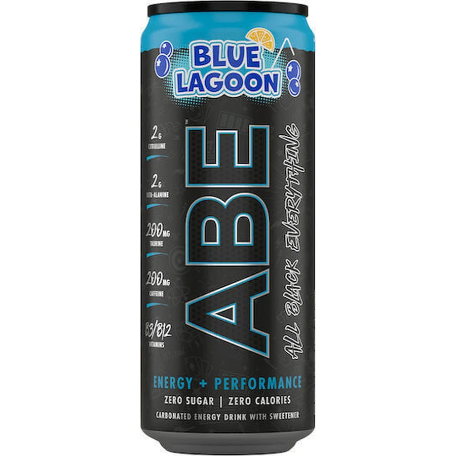 Прикладне харчування ABE ABE ABE Energy + Performance Предтреніровочна добавка 330мл Blue Lagoon: ціни та характеристики
