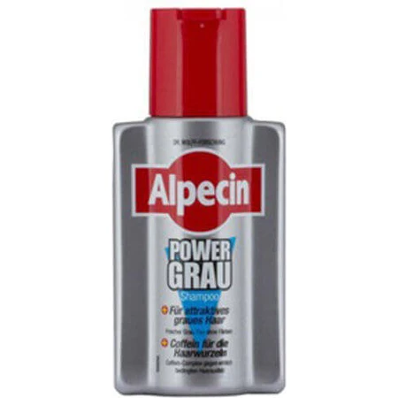 Alpecin Powergrey Anti Hair Loss - Шампунь для зрілого волосся проти випадіння волосся для фарбованого волосся 200 мл: ціни та характеристики