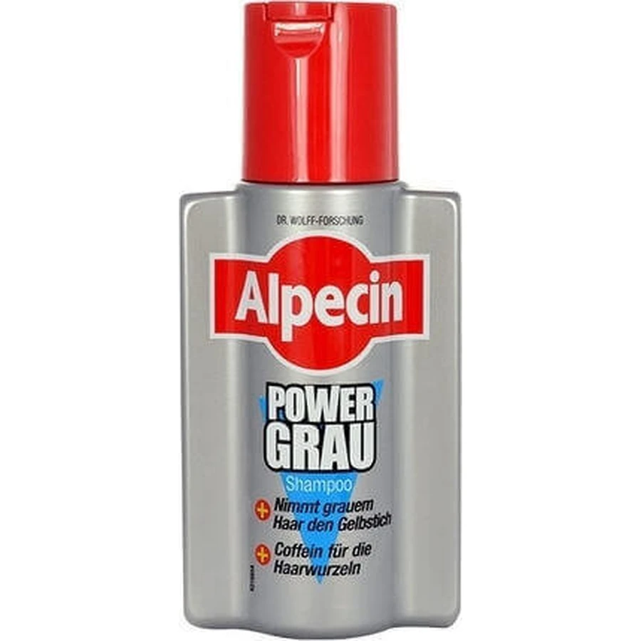 Alpecin Powergrey Anti Hair Loss - Шампунь для зрілого волосся проти випадіння волосся для фарбованого волосся 200 мл: ціни та характеристики