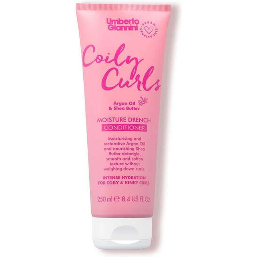 Umberto Giannini Coily Curls Увлажняющий кондиционер для вьющихся волос 250 мл: цены и характеристики