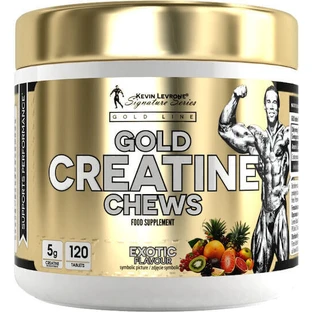 Kevin Levrone Gold Line - Creatine Chews Blue Raspberry 120 файлів