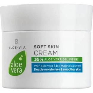 LR Aloe Via Aloe Vera Aloe Vera Soft Skin Cream Зволожуючий крем для тіла з алое вера для сухої та чутливої шкіри 100 мл