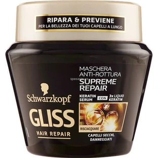 Schwarzkopf Gliss Hair Repair Supreme Восстанавливающая маска для волос 300 мл