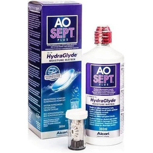 Розчин для контактних лінз Alcon Aosept Plus Hydraglyde 360 мл