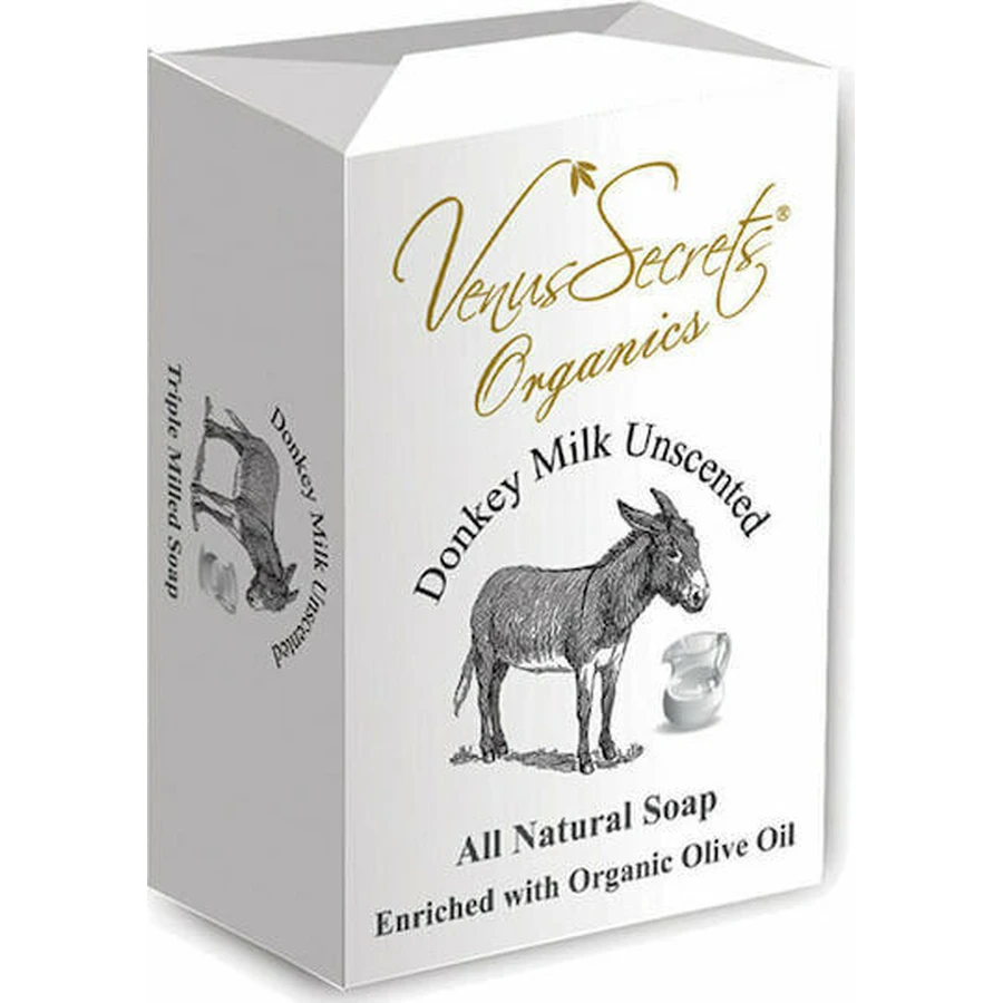 Venus Secrets Donkey Secrets Donkey Milk Unscented Body Soap Bar with Donkey Milk 150gr: цены и характеристики