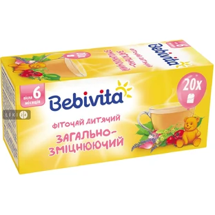 Фиточай Бебивита детский общеукрепляющий пакетик №20