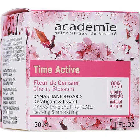Активний антивіковий крем для чутливої шкіри навколо очей Academie Time Cherry Blossom для чутливої шкіри 30 мл: ціни та характеристики