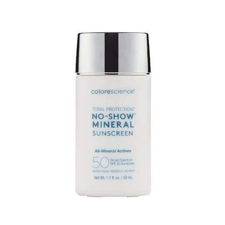 Colorescience Total Protection No Show Mineral Минеральный солнцезащитный крем для лица SPF50 78 мл: цены и характеристики