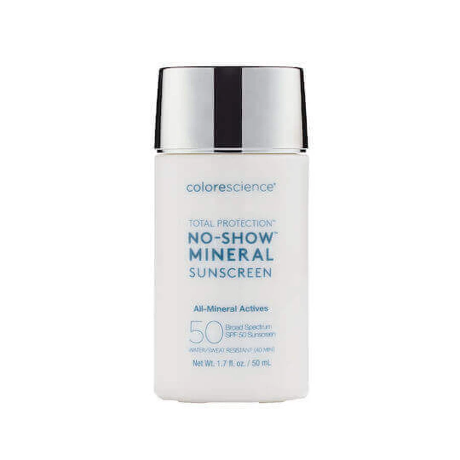 Colorescience Total Protection No Show Mineral Минеральный солнцезащитный крем для лица SPF50 78 мл: цены и характеристики