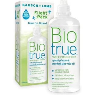 Bausch & Lomb Biotrue Flight Pack Раствор для контактных линз 100 мл