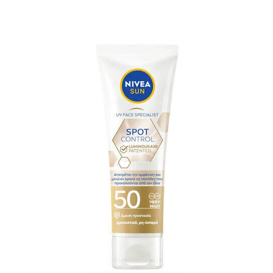 Nivea Spot Control Luminous 630 Солнцезащитный крем для лица SPF50 40 мл: цены и характеристики