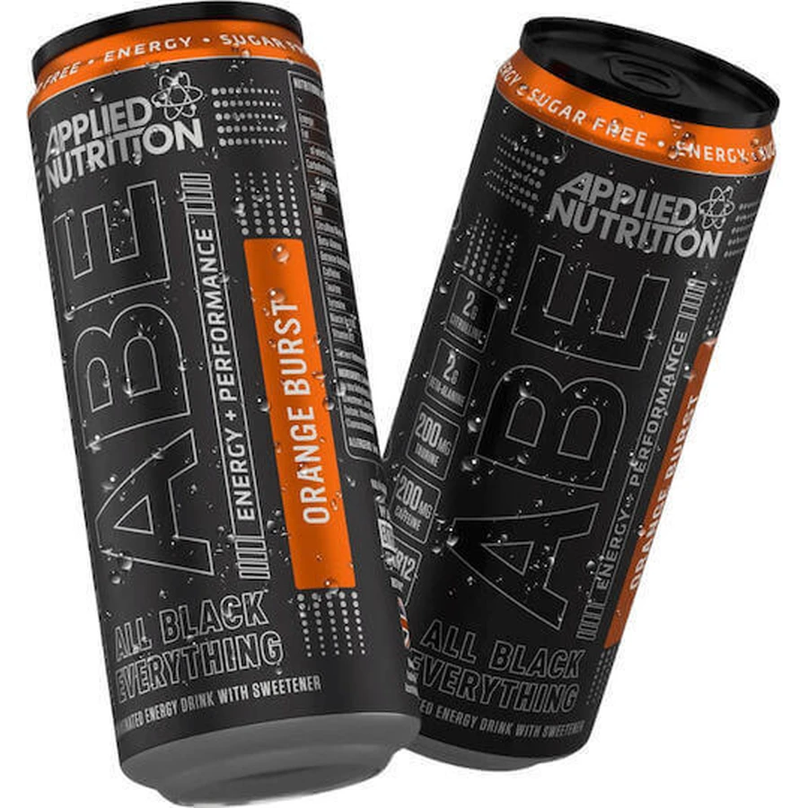 Applied Nutrition ABE ABE ABE Energy + Performance баночки перед тренуванням передтренувальна добавка 330мл Orange Burst: ціни та характеристики