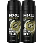 Axe Gold Temptation Gold Amber Gold Amber Non Stop Fresh Deodorant 48h Spray 2x150ml: цены и характеристики