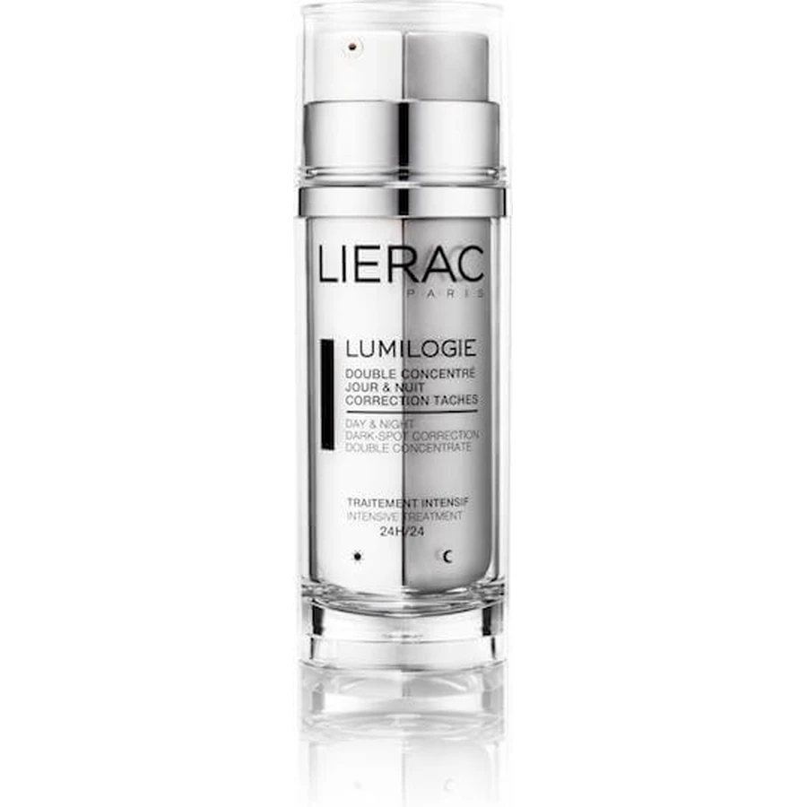 Lierac Lumilogie Double Concentrate 24-годинний флюїдний крем для обличчя проти недосконалостей з вітаміном Е 2х15мл: ціни та характеристики