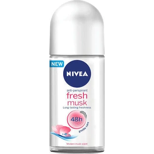 Nivea Fresh Musk 48h Antiperspirant Deodorant 48h Roll-On 50ml