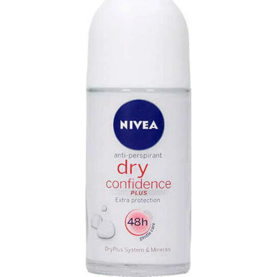 Nivea Dry Confidence Plus Дезодорант-антиперспирант 48 часов ролл-он 50 мл: цены и характеристики