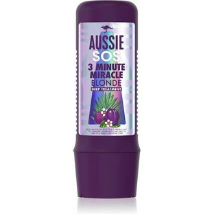 Aussie SOS 3 Minute Miracle Кондиционер для поддержания цвета блонда для окрашенных волос 225 мл