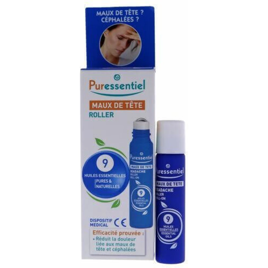 Puressentiel Олія від головного болю в роликах з ефірними оліями 5мл: ціни та характеристики