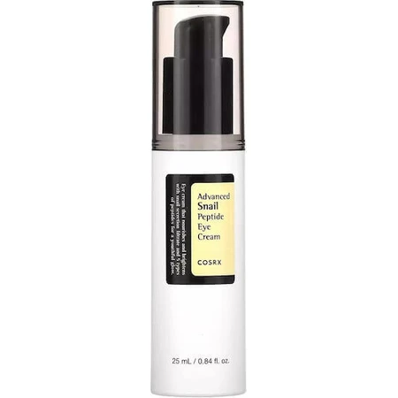 Cosrx Advanced Snail Peptide Крем проти зморшок для чутливої шкіри навколо очей з освітлюючим ефектом 25 мл: ціни та характеристики