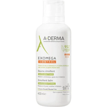 A-Derma Exomega Exomega Emollient Balm Увлажняющий регенерирующий бальзам для атопичной кожи 400 мл: цены и характеристики