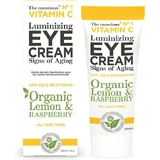 Biovene The Conscious The Conscious Luminising Organic Lemon and Raspberry Moisturising and Anti-Ageing Eye Cream Крем для глаз против морщин с витамином С и алоэ вера 30 мл