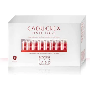 Labo Crescina Caducrex Serious Hair ампулы от выпадения волос для мужчин 40х3,5 мл
