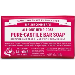 Dr Bronner's Pure-Castile Bar Soap Мыло для тела и волос 140 гр.