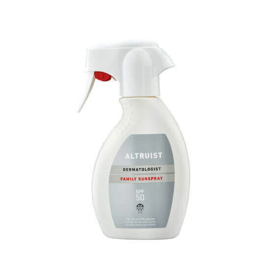 Водостійкий спрей для тіла Altruist Family Sun Care SPF50 250 мл: ціни та характеристики