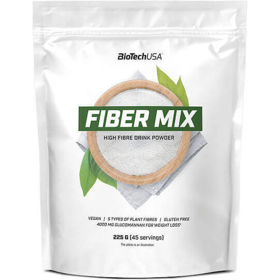 Biotech USA Fiber Mix с неароматизированным вкусом 225 гр.: цены и характеристики