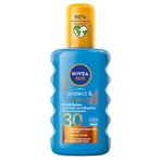 Nivea Protect & Bronze Водостойкий солнцезащитный лосьон для тела SPF30 спрей 200 мл: цены и характеристики