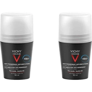 Vichy Homme Дезодорант 48ч ролл-он 2х50мл