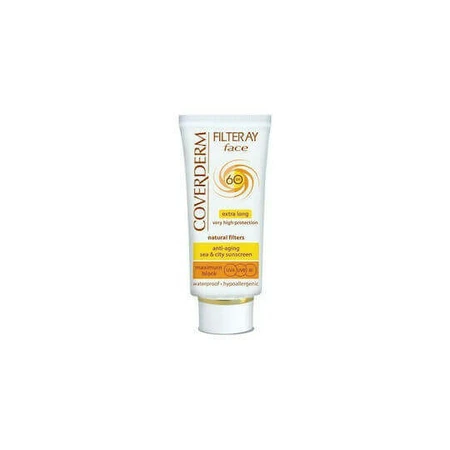 Coverderm Водостойкий солнцезащитный крем для лица SPF60 с цветом 50 мл: цены и характеристики