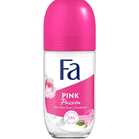 Fa Pink Passion Розовая роза Дезодорант 24ч ролл-он без алюминия 50мл: цены и характеристики