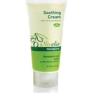 Macrovita Olive-Elia Успокаивающий крем с оливковым маслом и пантеном для тела Увлажняющий крем для всех типов кожи 100 мл