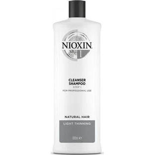 Очищающий шампунь Nioxin System 1 для нормальных, слегка истонченных волос, 1000 мл