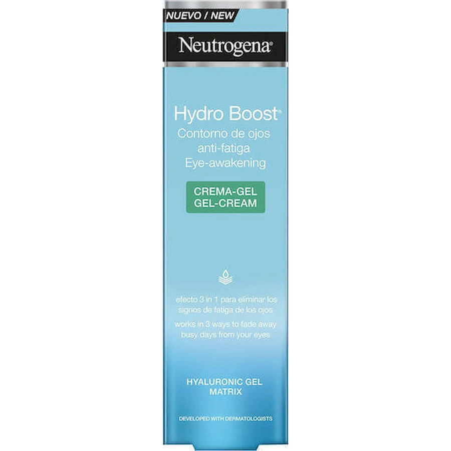 Neutrogena Hydro Boost Gel-Eye Увлажняющий крем для глаз с гиалуроновой кислотой 15 мл: цены и характеристики