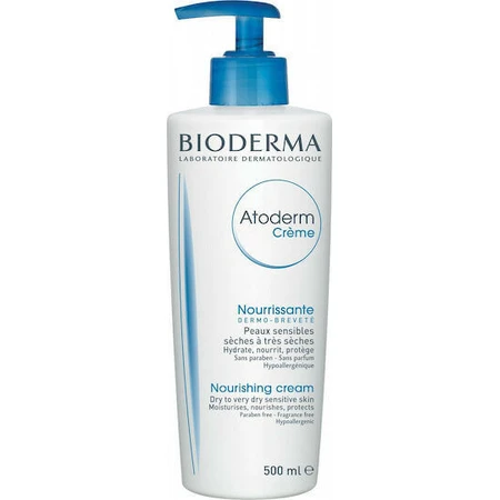 Bioderma Atoderm Питательный крем для сухой и очень сухой чувствительной кожи Увлажняющий крем для тела для атопичной кожи 500 мл: цены и характеристики