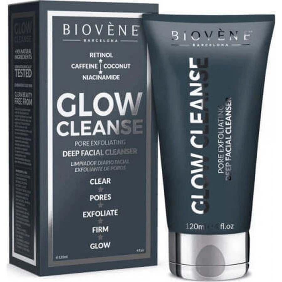 Скраб для обличчя Biovene Glow Cleanse Pore Exfoliating Deep Facial Cleanser Скраб для обличчя 120 мл: ціни та характеристики