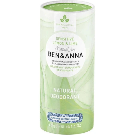 Ben & Anna Sensitive Lemon & Lime Deodorant Stick 40gr: цены и характеристики