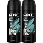 Axe Apollo Sage & Cedarwood Non Stop Fresh Deodorant Spray 2x150ml: цены и характеристики