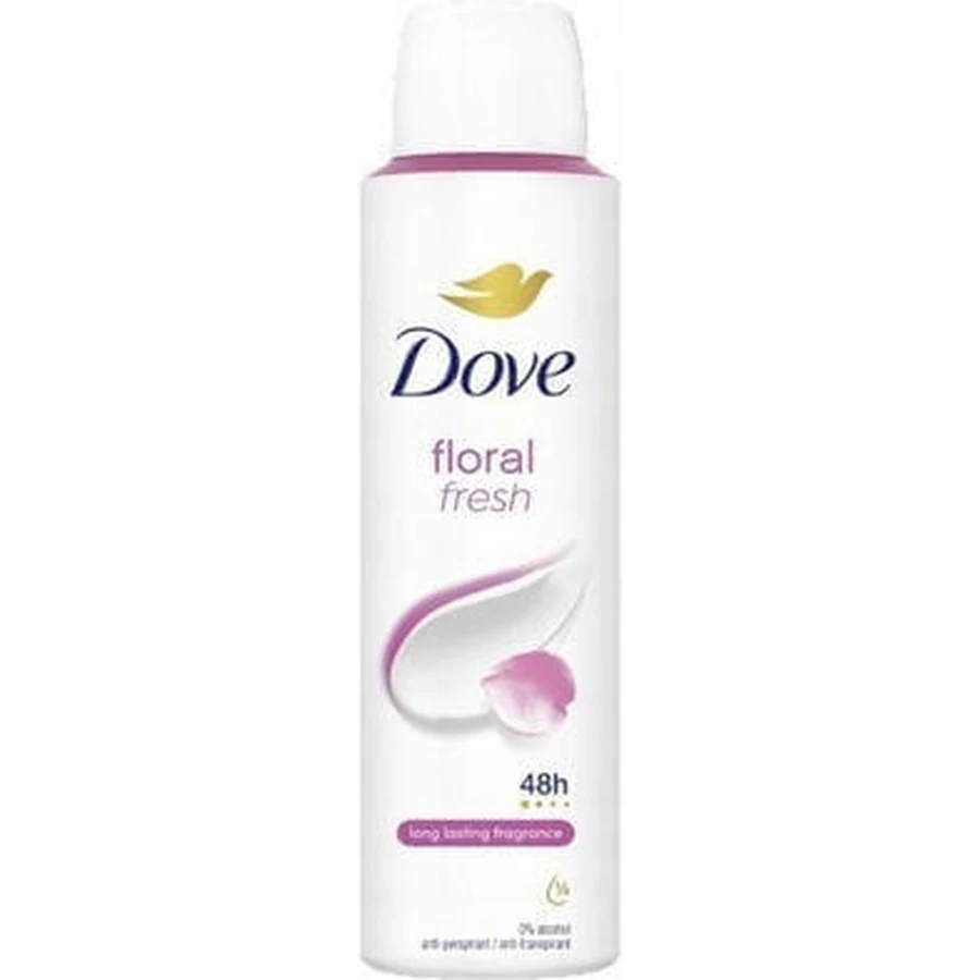 Dove Квітковий дезодорант-спрей 150 мл: ціни та характеристики