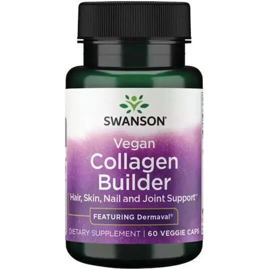 Swanson Vegan Collagen Builder with Vitamin C 60 растительных капсул: цены и характеристики