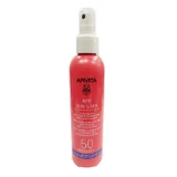 Apivita Bee Sun Safe Hydra Melting Ultra Light Water Resistant Sunscreen Lotion for Face and Body SPF50 in Spray 200ml