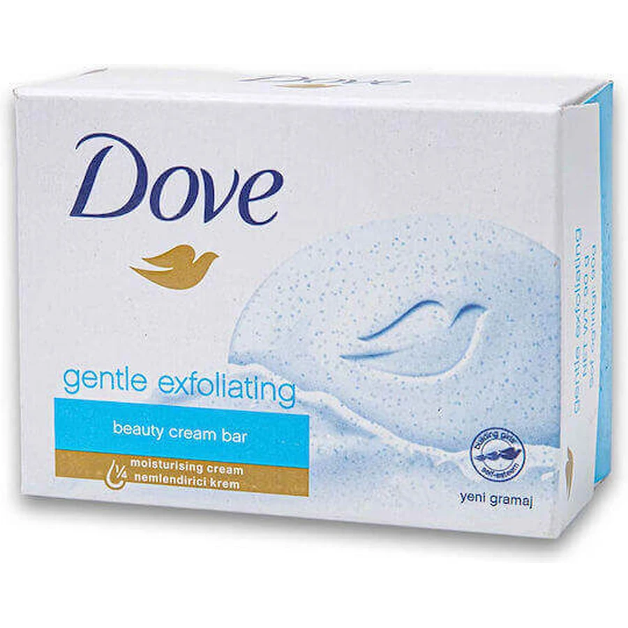 Мыло для тела Dove Gentle Exfloliating Body Soap Bar 90гр: цены и характеристики