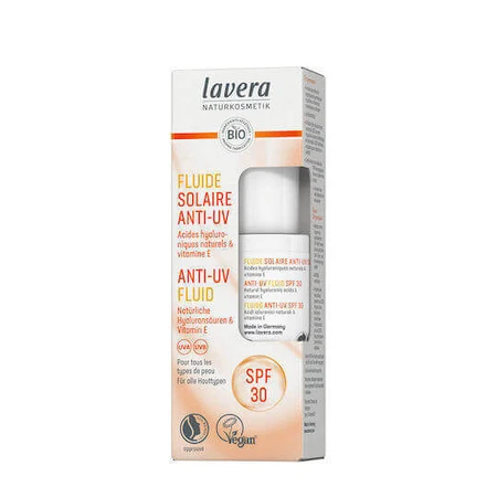 Lavera Водостійкий сонцезахисний крем для обличчя SPF30: ціни та характеристики